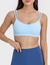 Scoop Neck Double Strap Active Cami