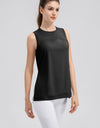 Slit Round Neck Tank