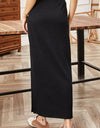 Slit Maxi Skirt