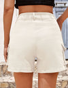 Pocketed High Waist Shorts