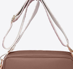 PU Leather Tassel Crossbody Bag
