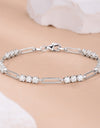 1.8 Carat Moissanite 925 Sterling Silver Bracelet