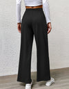 High Waist Straight Pants