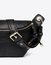 PU Leather Chain Strap Crossbody Bag