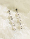 Stainless Steel Freshwater Pearl Earrings