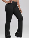 Ruched High Waist Bootcut Active Pants