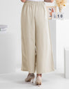 Wide Leg Elastic Waist Pants