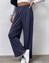 High Waist Straight Pants