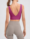 Scoop Neck Wide Strap Active Tank