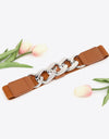 Chain Detail Elastic Belt
