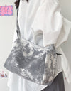 Tie-Dye Canvas Crossbody Bag