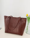 Textured PU Leather Handbag