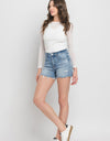 Vervet by Flying Monkey High Rise Denim Shorts