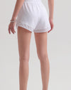 Smocked Waist Sports Shorts