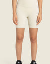 Seamless High-Rise Wide Waistband Biker Shorts