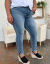 Judy Blue Full Size Cuffed Hem Slim Jeans