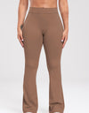 Ruched High Waist Bootcut Active Pants