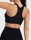 Wide Strap Cropped Sport Tank