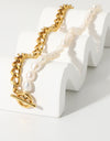 Dream Life Pearl Chunky Chain Necklace