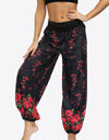 Oversized Printed Wide Leg Long Pants