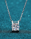 Moissanite 925 Sterling Silver Necklace