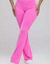 Ruched High Waist Bootcut Active Pants