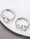 1.3 Carat Moissanite 925 Sterling Silver Earrings