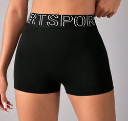 High Waist Active Shorts