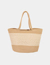 Fame Braid Pattern Beach Tote Bag