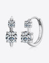 1.3 Carat Moissanite 925 Sterling Silver Earrings