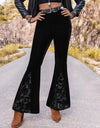 High Waist Flare Leg Pants