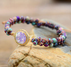 Imperial Jasper Beaded Bracelet