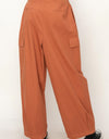 HYFVE Drawstring Cargo Wide Leg Pants