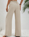 Wide Leg Drawstring Pants