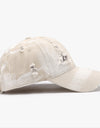 Distressed Adjustable Cotton Baseball Cap