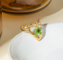 Stainless Steel Eternal Flower Ring