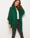 Open Front Batwing Sleeve Cardigan