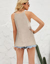 Grecian Neck Knit Tank