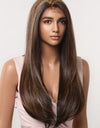 13*2" Lace Front Wigs Synthetic Long Straight 26" 150% Density