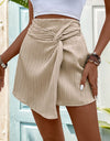 Twisted High Waist Skort