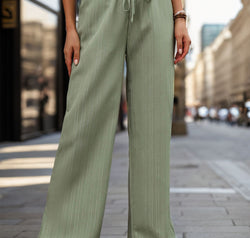 High Waist Wide Leg Pants
