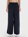 Slit Wide Leg Active Pants