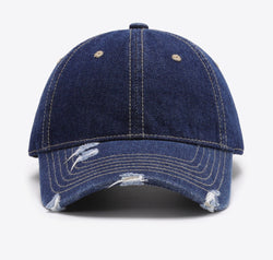 Distressed Adjustable Baseball Cap
