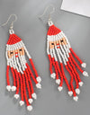 Christmas Beaded Earrings
