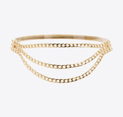 Metal Triple-Layered Chain Belt