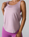 Crisscross Round Neck Active Tank