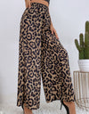 Printed Wide Leg Long Pants