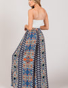 SAGE + FIG Bohemian Multi Geo Print Wide Leg Pants