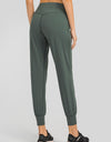 Wide Waistband Slant Pocket Pants