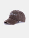 Zenana Washed ATLANTA Embroidered Baseball Cap